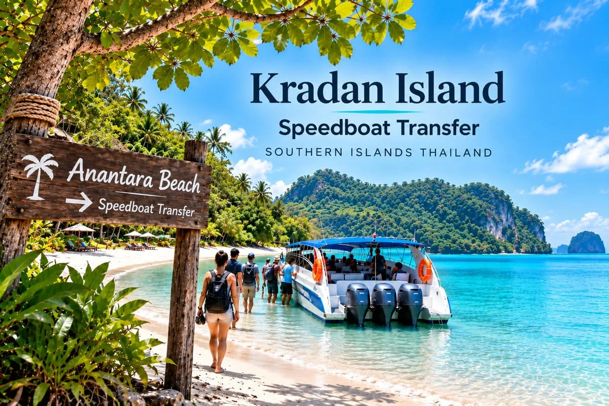 Koh Kradan Speedboat Transfer to Koh Mook, Phi Phi, Koh Lipe and Southern Thailand Islands