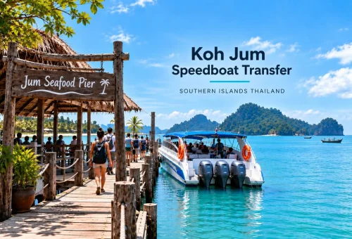 Koh Jum Speedboat Transfer to Krabi, Koh Lanta and Southern Thailand Islands