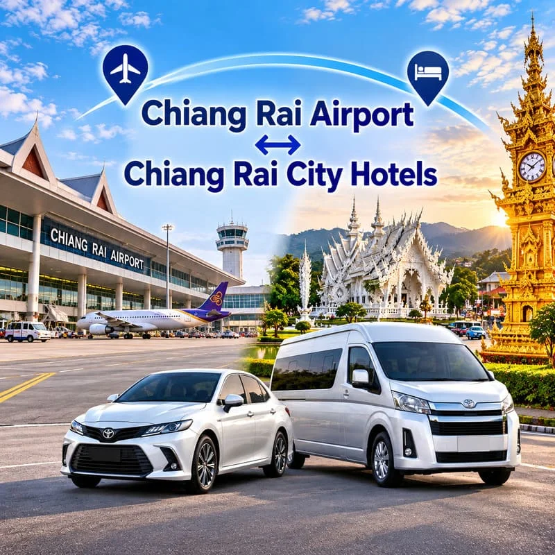 Private car and minivan transfer across Thailand