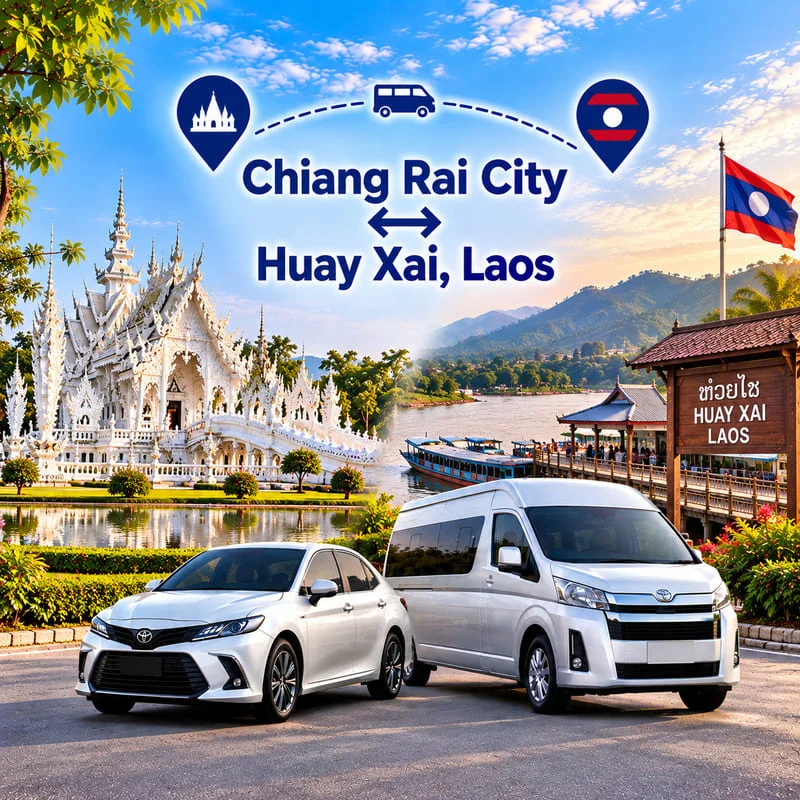 Private minivan vehicle for Thailand transfers