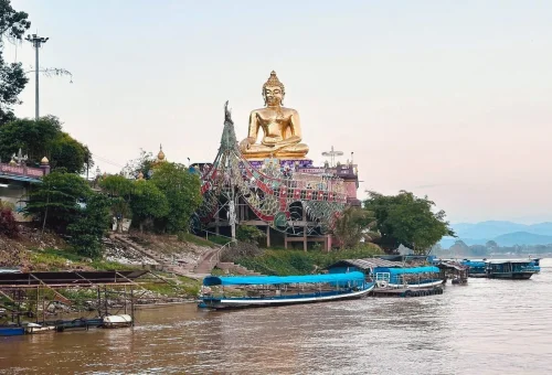 Chiang Saen Giant Buddha Mekong River Tour
