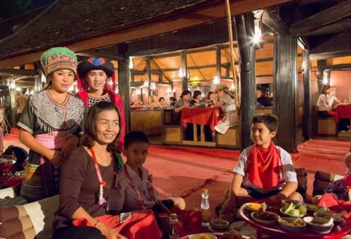 Chiang Mai Khan Toke dinner with hill tribe cultural show