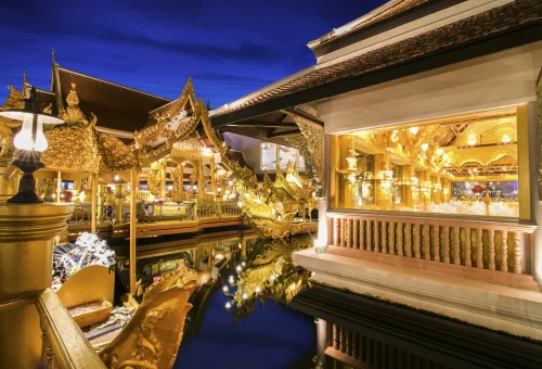 Spectacular light and dance performance with Thai mythical themes at Phuket FantaSea Show