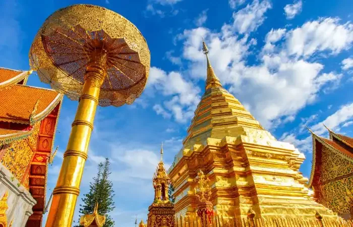 Doi Suthep Chiang Mai – Sacred hilltop temple with golden stupa and mountain views.