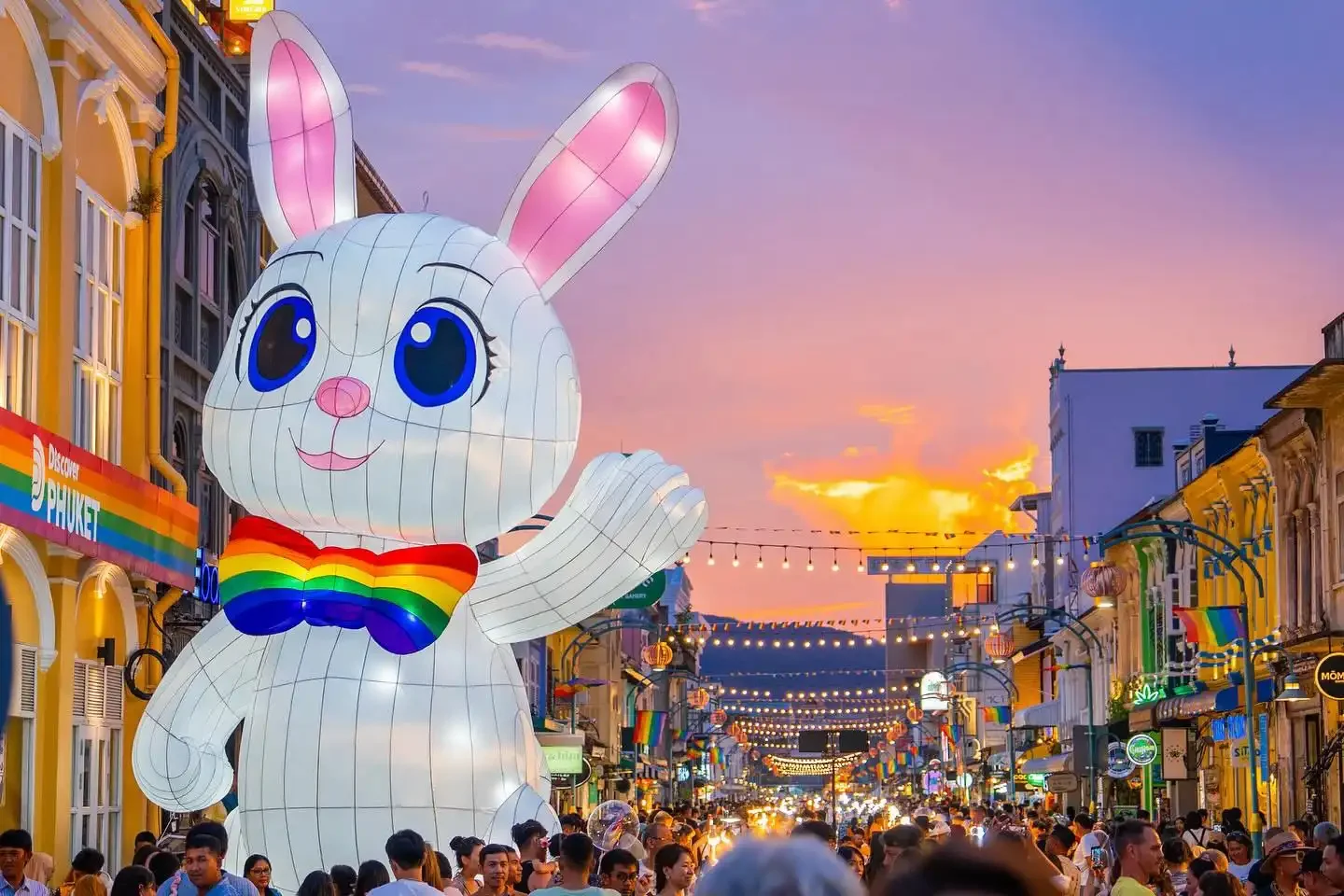 Fresh produce, spices, and handmade goods displayed at a vibrant local market in Thailand, with local vendors and shoppers creating a lively atmosphere.