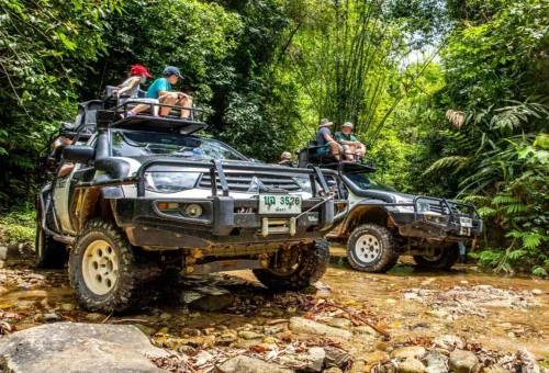 Khao Lak off-road safari adventure with Phuket Travel Store – jungle trek, waterfall, and elephant-friendly experience