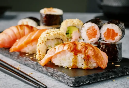 Delicious gourmet meal served on the Elizabeth private sailing yacht in Phuket with Phuket Travel Store