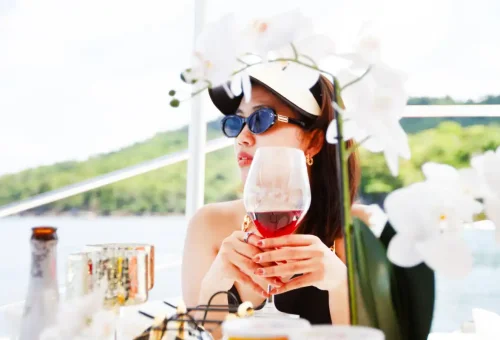 Super-V luxury sailing catamaran cruising in Phuket with Phuket Travel Store