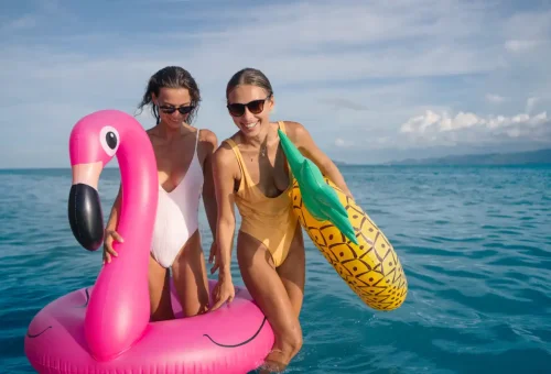 Luxury Super-Y yacht sailing across the Andaman Sea with Phuket Travel Store