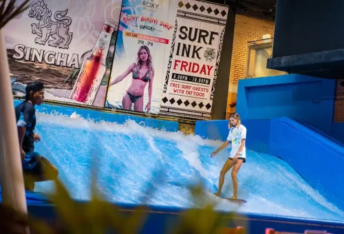 Crowds enjoying vibrant night vibes on Bangla Road in Phuket