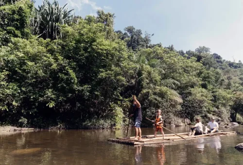 Elephant sanctuary education session in Khao Lak