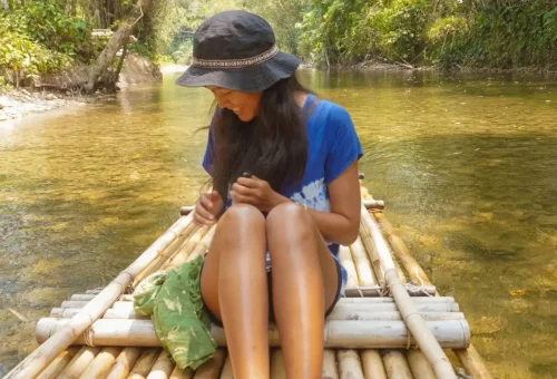 Viewpoint over Khao Lak rainforest valley