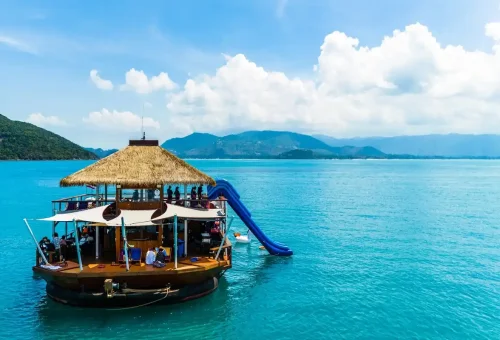 Sunset cruise Samui party boat experience