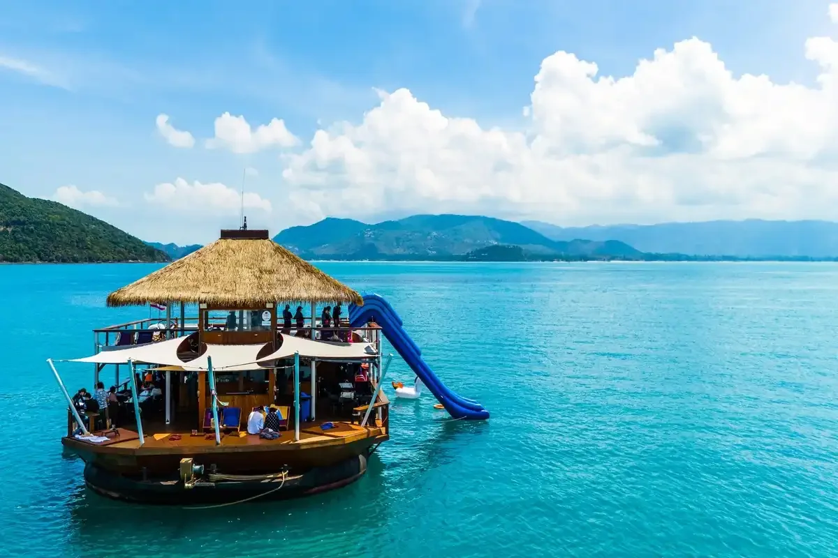 Sunset cruise Samui party boat experience