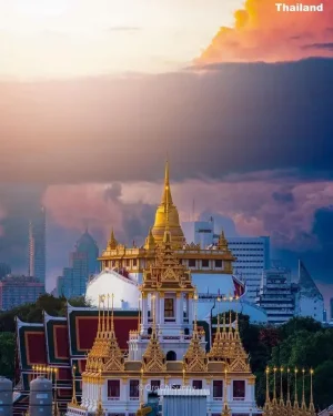 Loha Prasat And Phu Khao Thong 🇹🇭