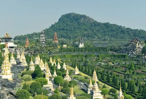 Nong Nooch Botanical Tropical Garden in Pattaya, Thailand