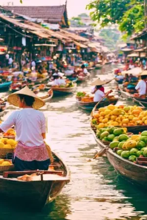 Bangkok Floating Market