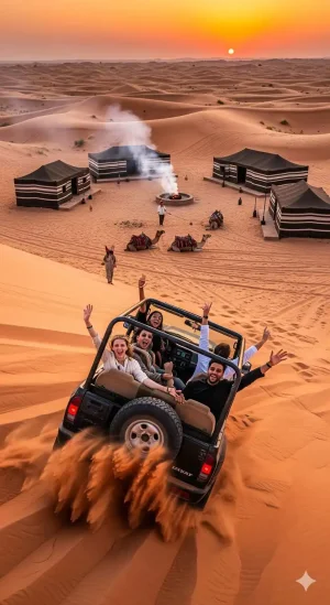 Dubai Desert Safari Adventure_ Dunes, Culture & Thrills