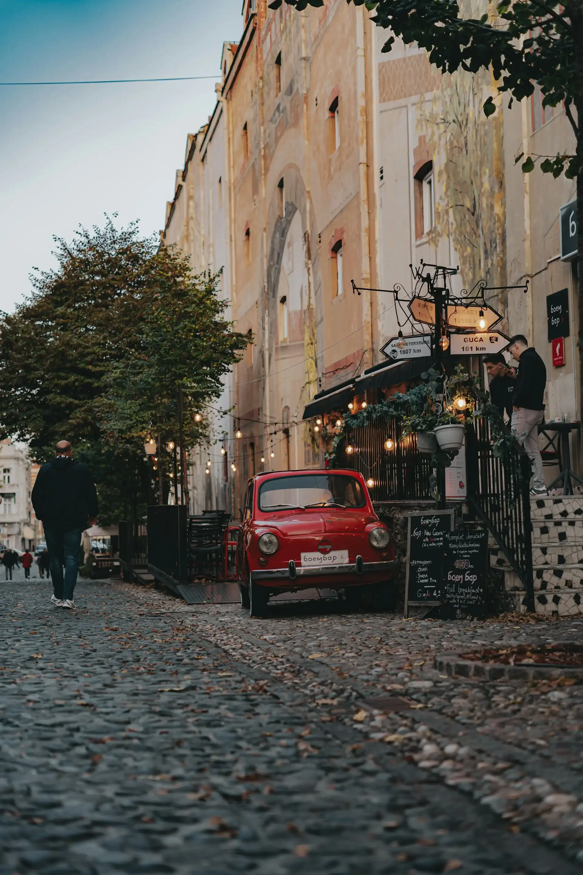 Belgrade Serbia street scene
