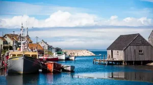 Peggys Cove Fishing Village Halifax Canada 1