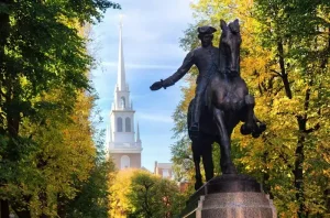 Paul Revere Statue Boston Usa