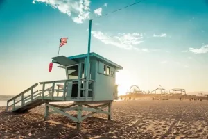 Lifeguard Cabin Los Angeles Usa