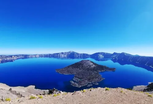 Crater lake