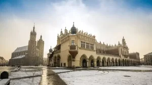 Krakow Market Square Poland 1