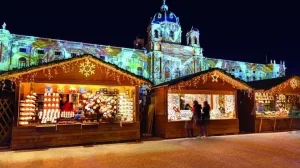 Christmas Market Vienna Austria 1