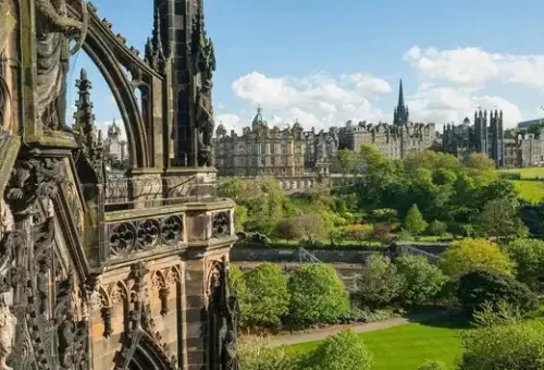old-town-view-scott-monument-edinburgh-scotland