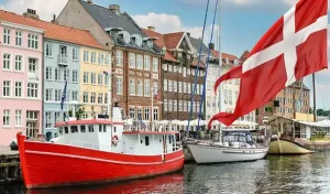 Boats Copenhagen Harbour Copenhagen Denmark