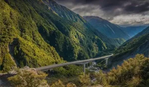 Tranzalpine Train Hokitika New Zealand 9