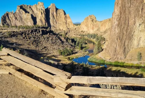 Smith Rock in the Sun