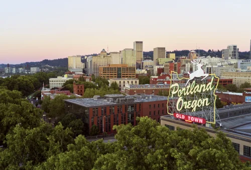 Portland skyline