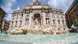 Trevi Fountain Rome Italy 1