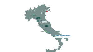Map Great Italian Cities Guided Tour 2025 1