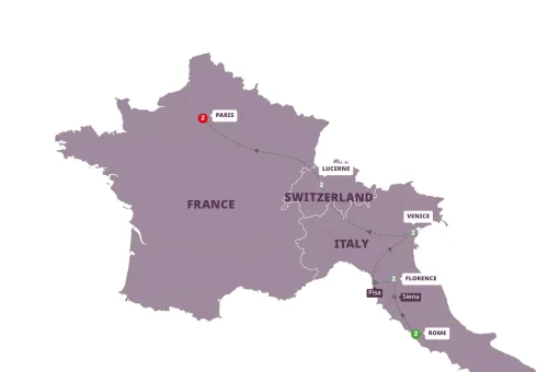map-european-splendour-rome-paris-guided-tour-2024-1