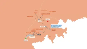Map Swiss Delight Guided Tour 2026 1