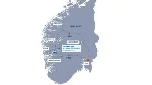 Map Best Norway Guided Tour 2026 1