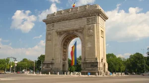 Triumphal Arch Bucharest Romania 2