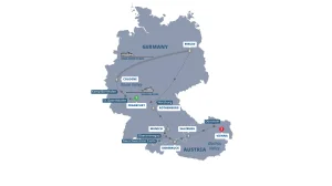 Map Best Germany Austria Guided Tour 2026 1