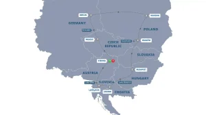 Map Highlights Eastern Europe Guided Tour 2026 1