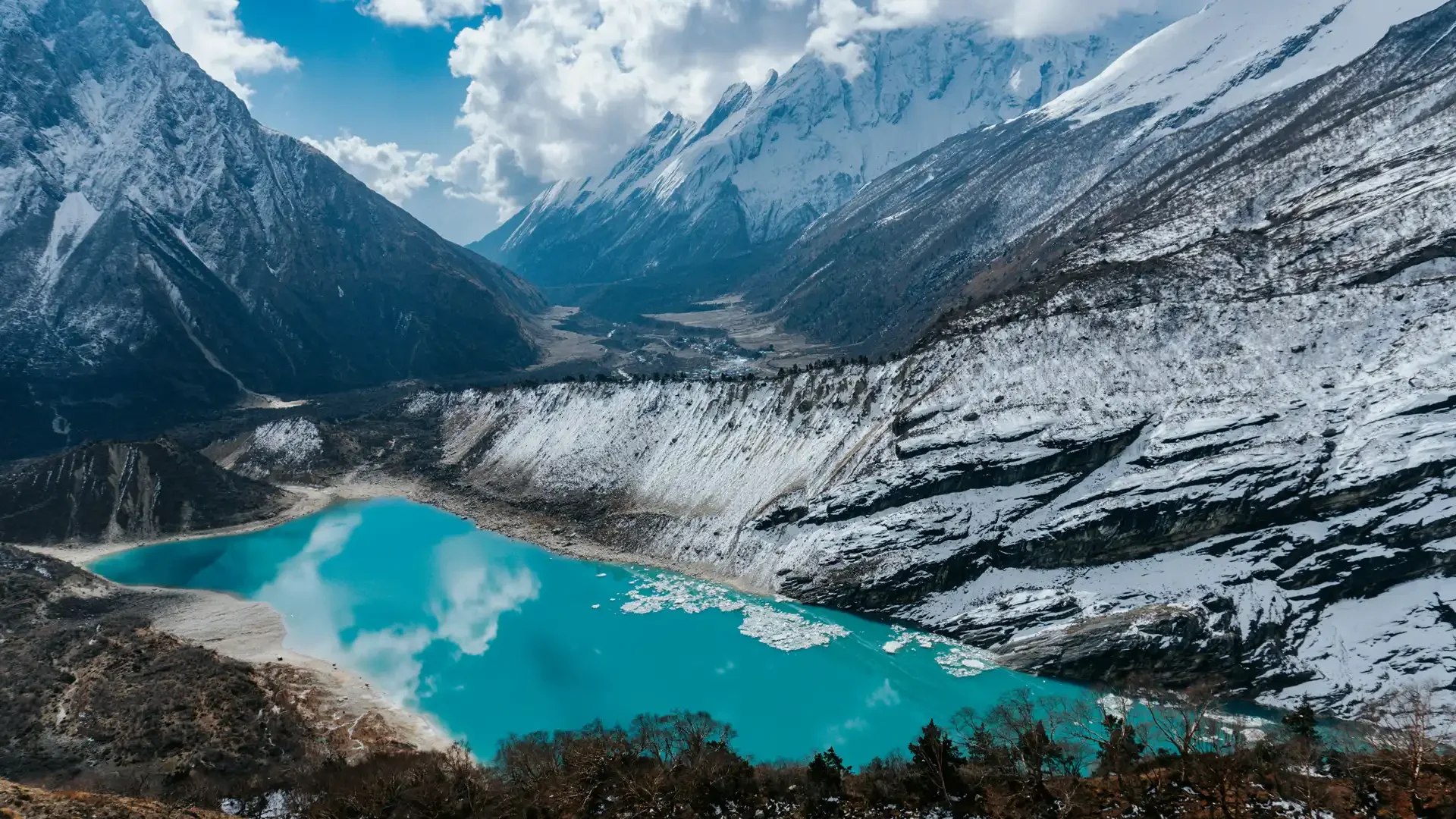 Manaslu Circuit Trek Birendra Lake