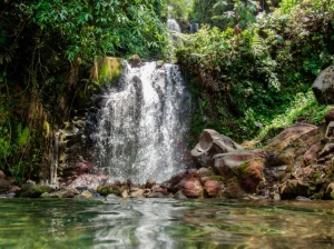 Desk Blue River Waterfall Rincon De La Vieja