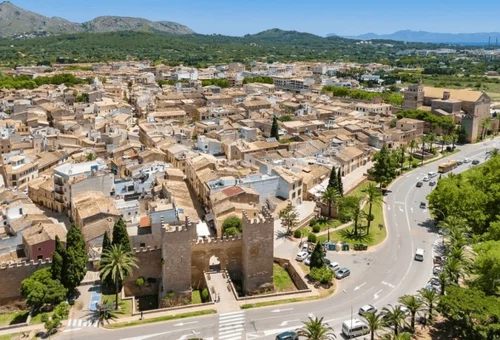 aerial-view-picturesque-town-alcudia-600nw-2625466423