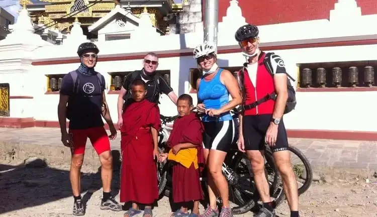 Biking Around Kathmandu