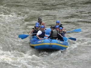 Rafting In River