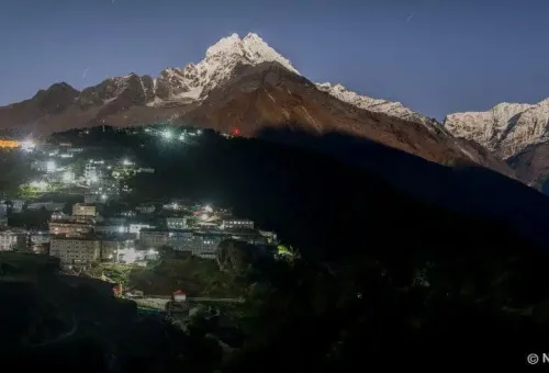Namche-bazar-Night-view