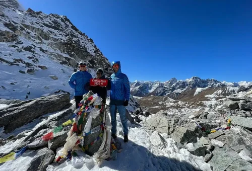 Gokyo Chola Pass via EBC Trek