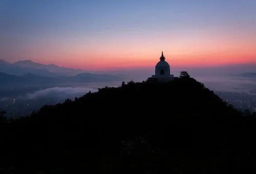 Peace Stupa Of Pokhara